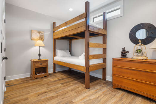 The Lodge - Bedroom 6 with XL Twin over XL Twin Bunk Beds