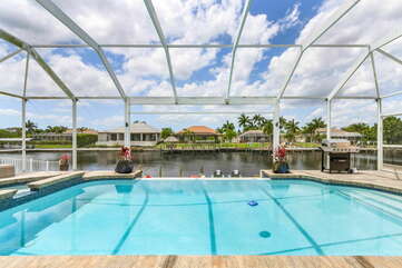 Heated Pool in Cape Coral
