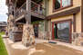 Lower Level Private Hot Tub Patio with stunning views of Canyons Golf Course and Resort