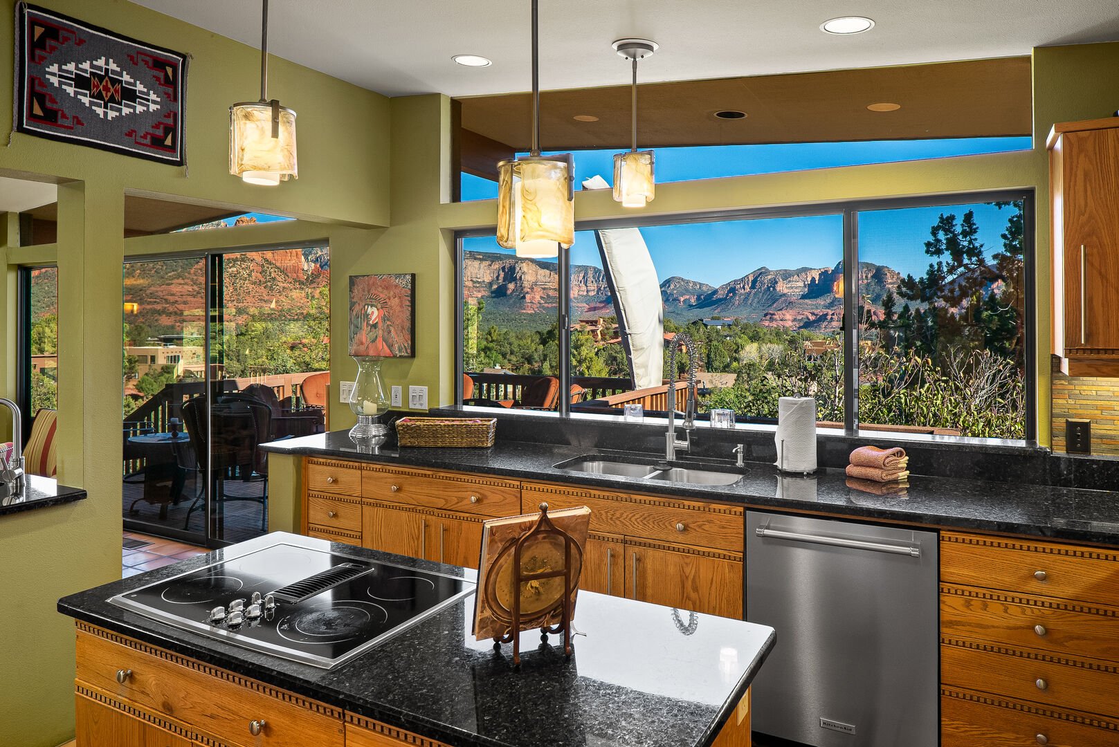 Fully Equipped Kitchen w/ Views