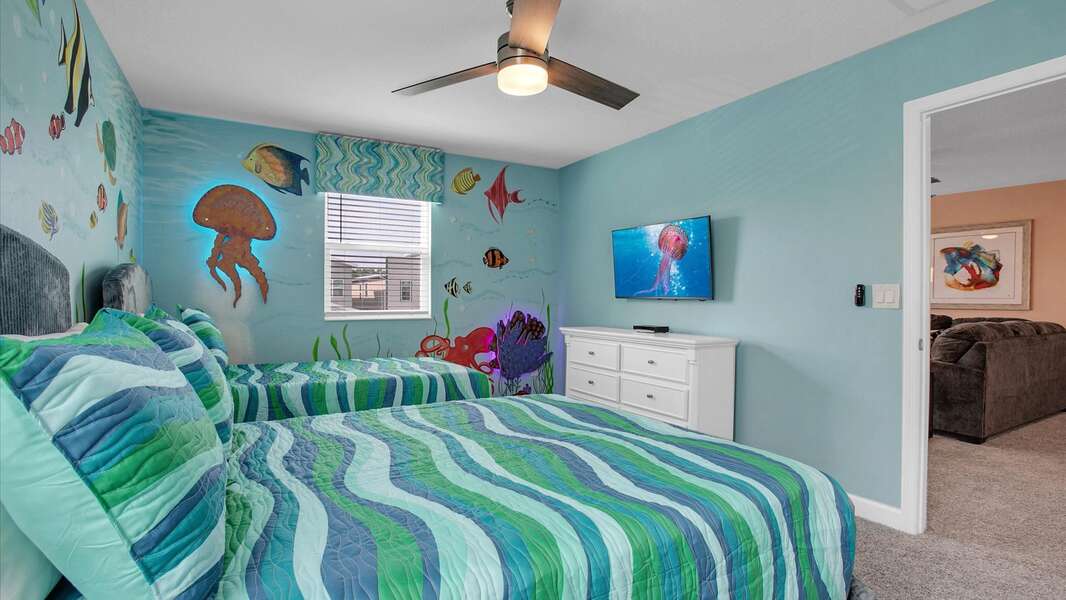 Twin/Double Suite Bedroom 3
Upstairs
Under The Sea Theme
43
