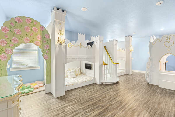 This room is fit for all princesses!