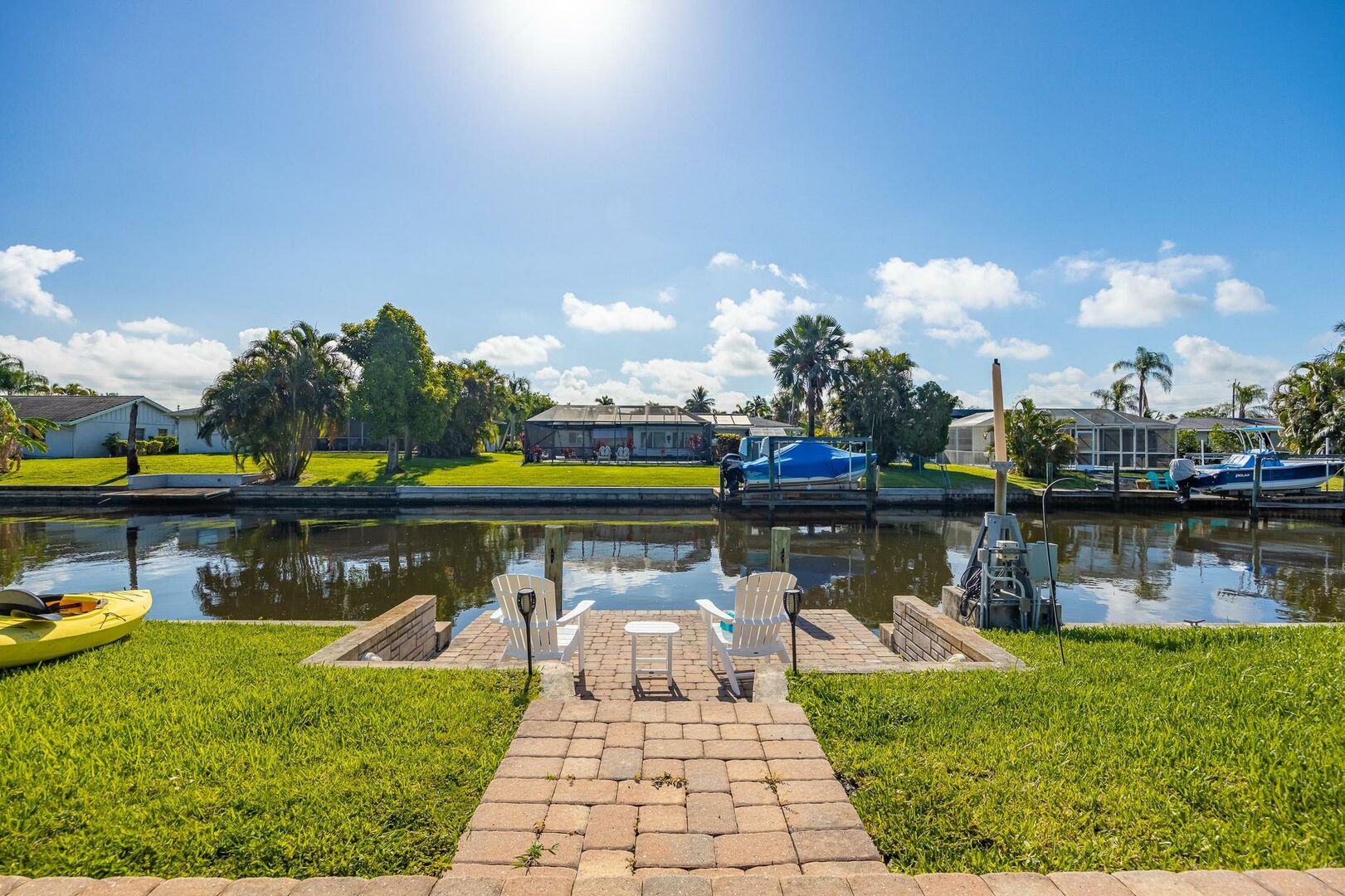 Gulf access vacation rental in Cape Coral