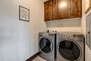 Laundry Room Just Off the Kitchen