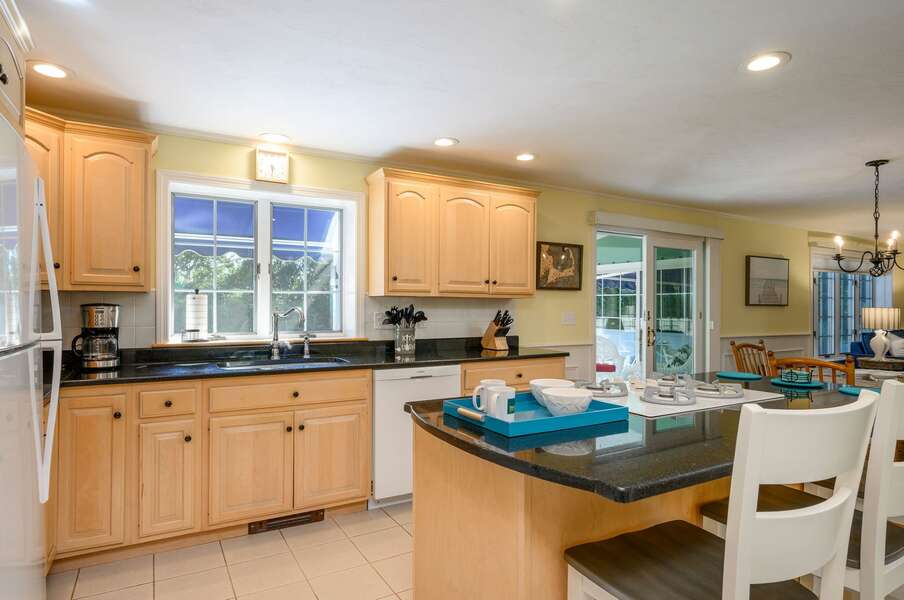 Bright and open kitchen - 6 Harvest Hollow Drive Harwichport Cape Cod