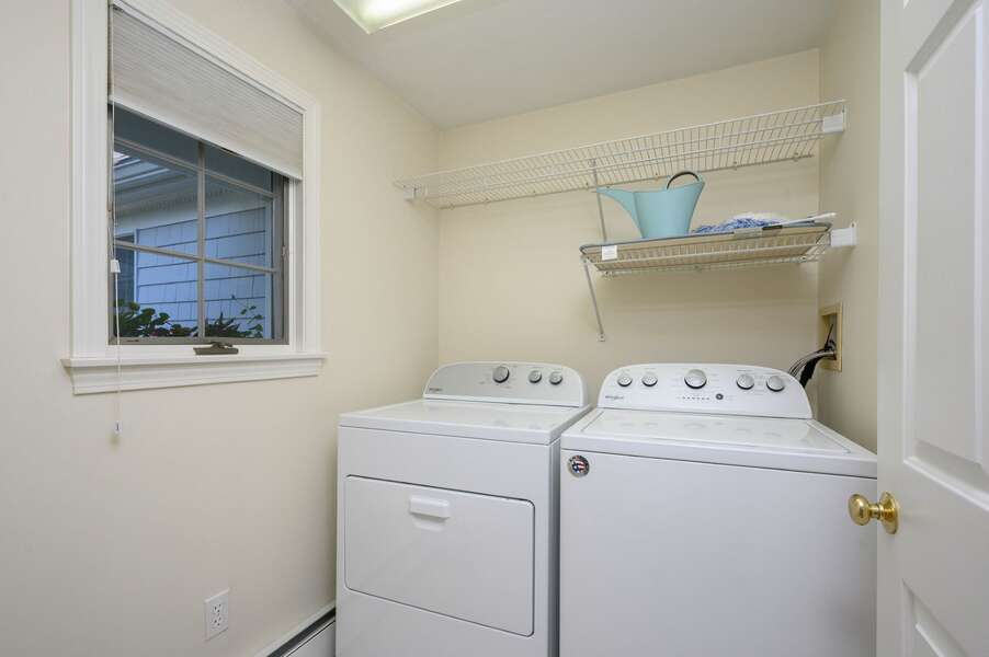 Laundry room off kitchen hallway  - 6 Harvest Hollow Drive Harwichport Cape Cod