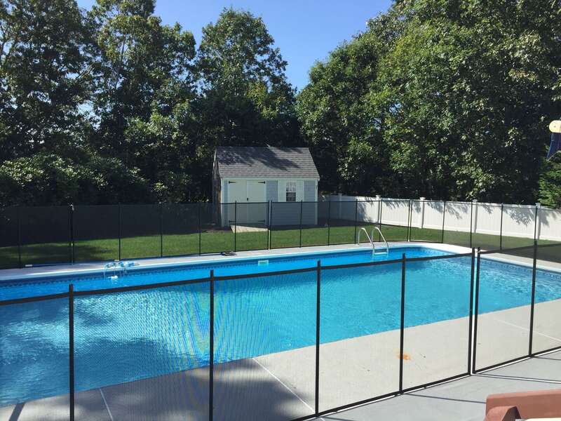 Fully fenced in pool - 6 Harvest Hollow Drive  Harwichport Cape Cod