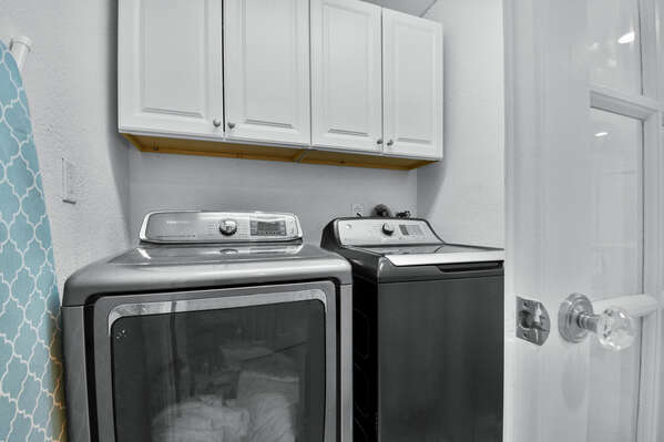 Washer/Dryer are available for your use.