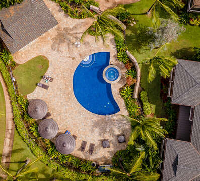 Coconut Plantation's second, smaller Pool & Hot Tub
