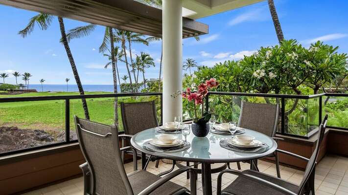 Unobstructed golf course and ocean views. ONLY 150 YARDS FROM THE OCEAN.