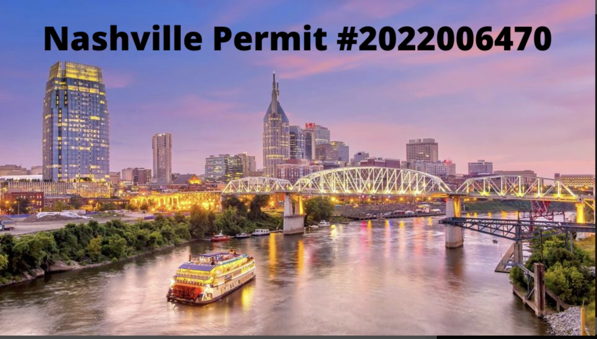 Nashville Permit for 2nd Unit: issued in 2022 followed by:2022006470