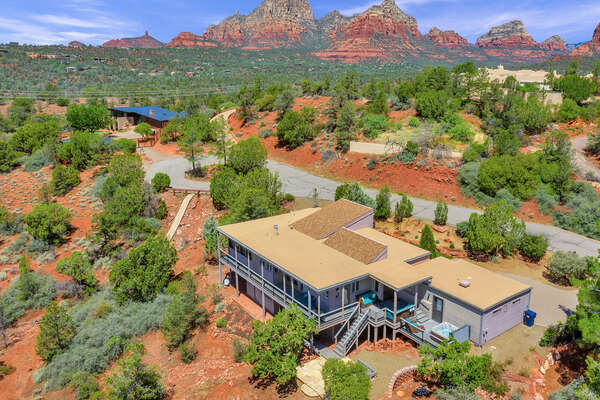 Amazing Home Surrounded by Red Rocks!
