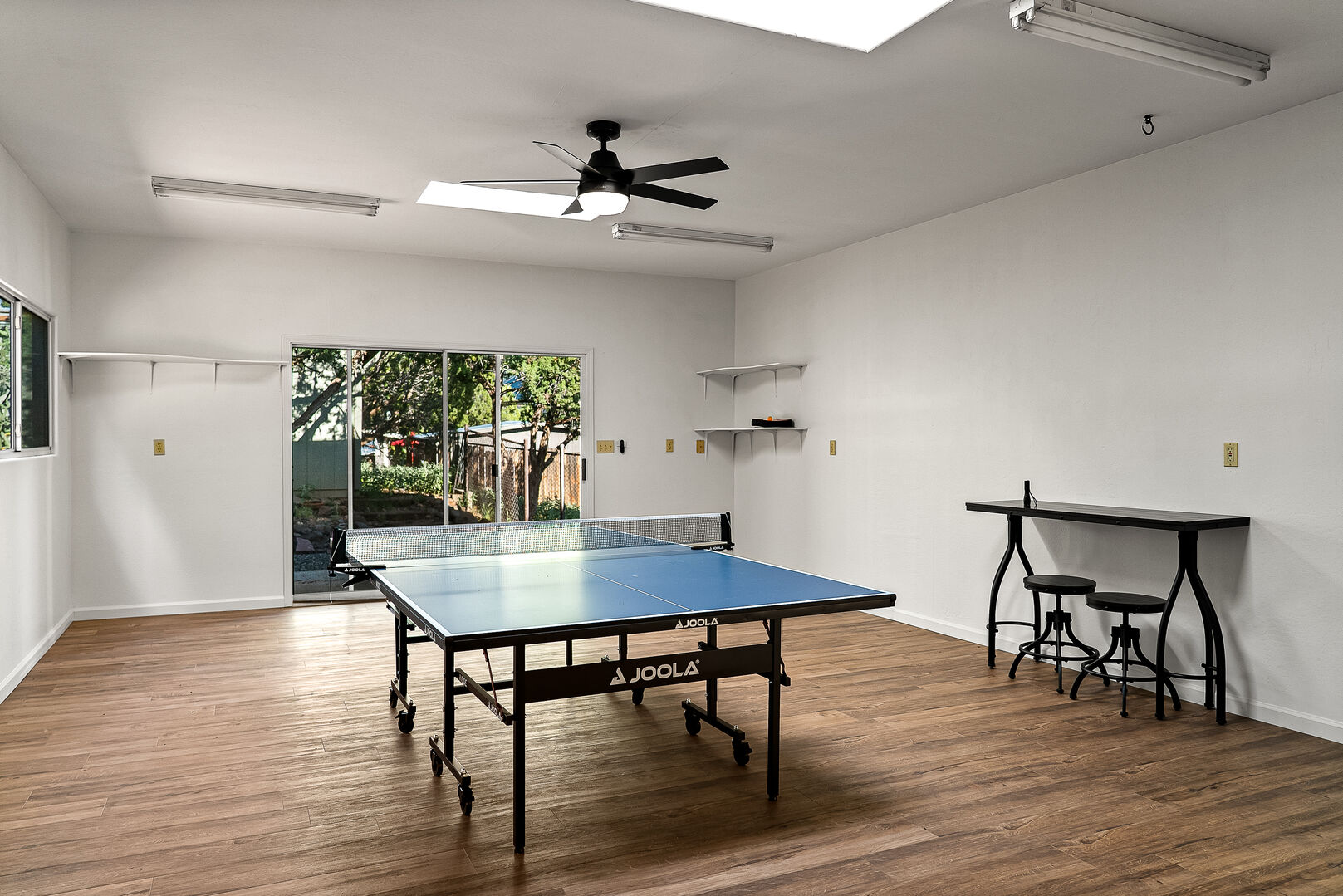 Ping Pong Table in Rec Room off Garage