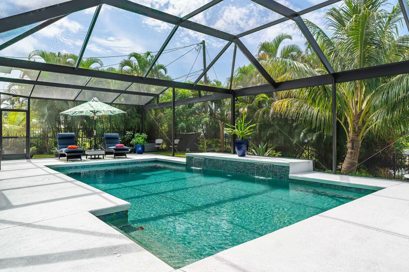 Private pool in Cape Coral, Florida