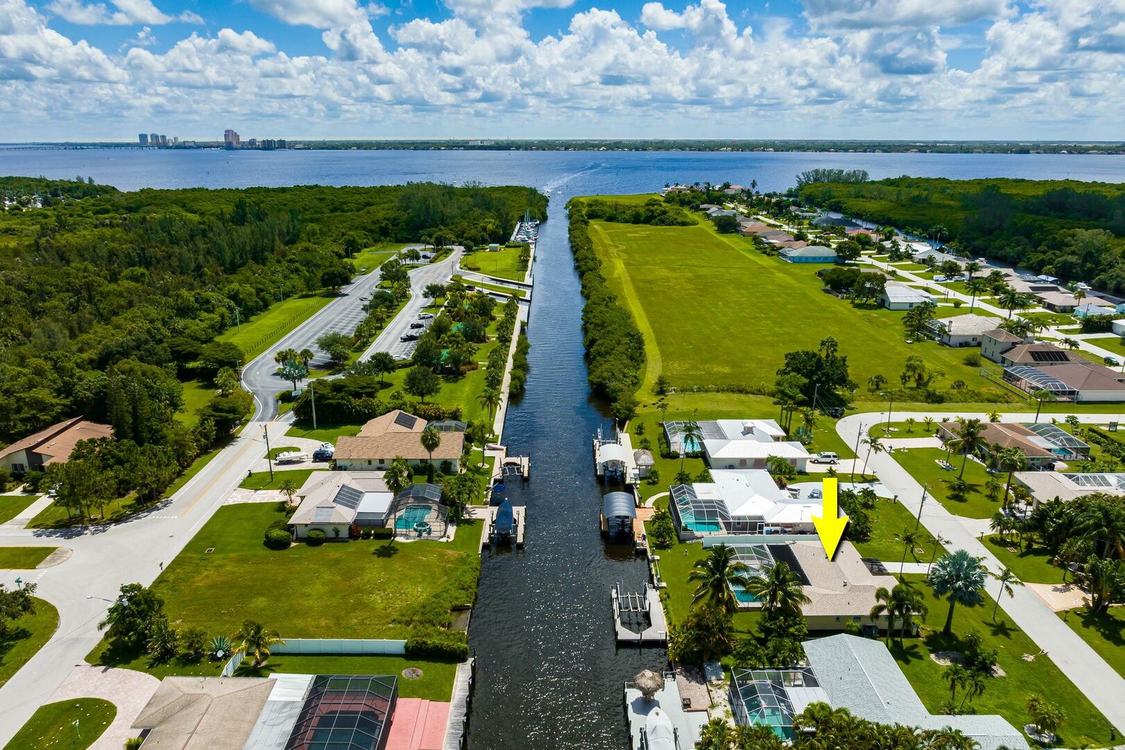 canal access Cape Coral