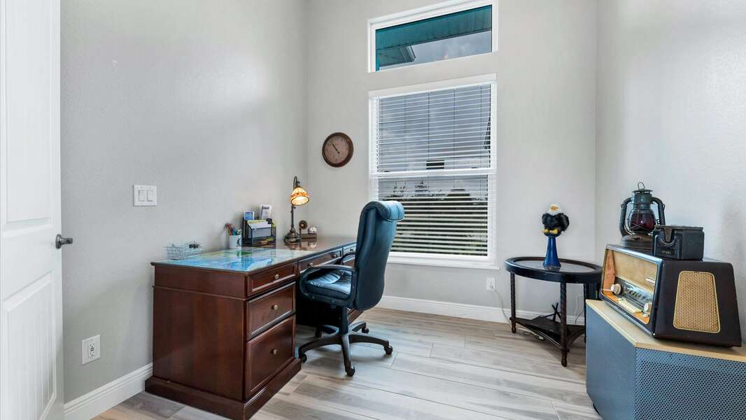 Specific office space for working from home