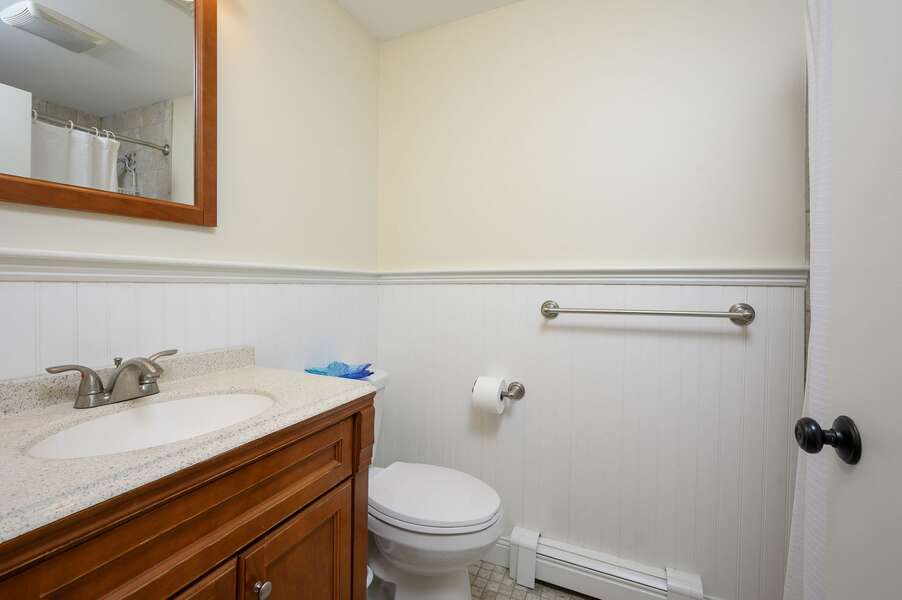 Bathroom #1 full with shower/tub combination - 79 Azalea Drive Harwich Cape Cod