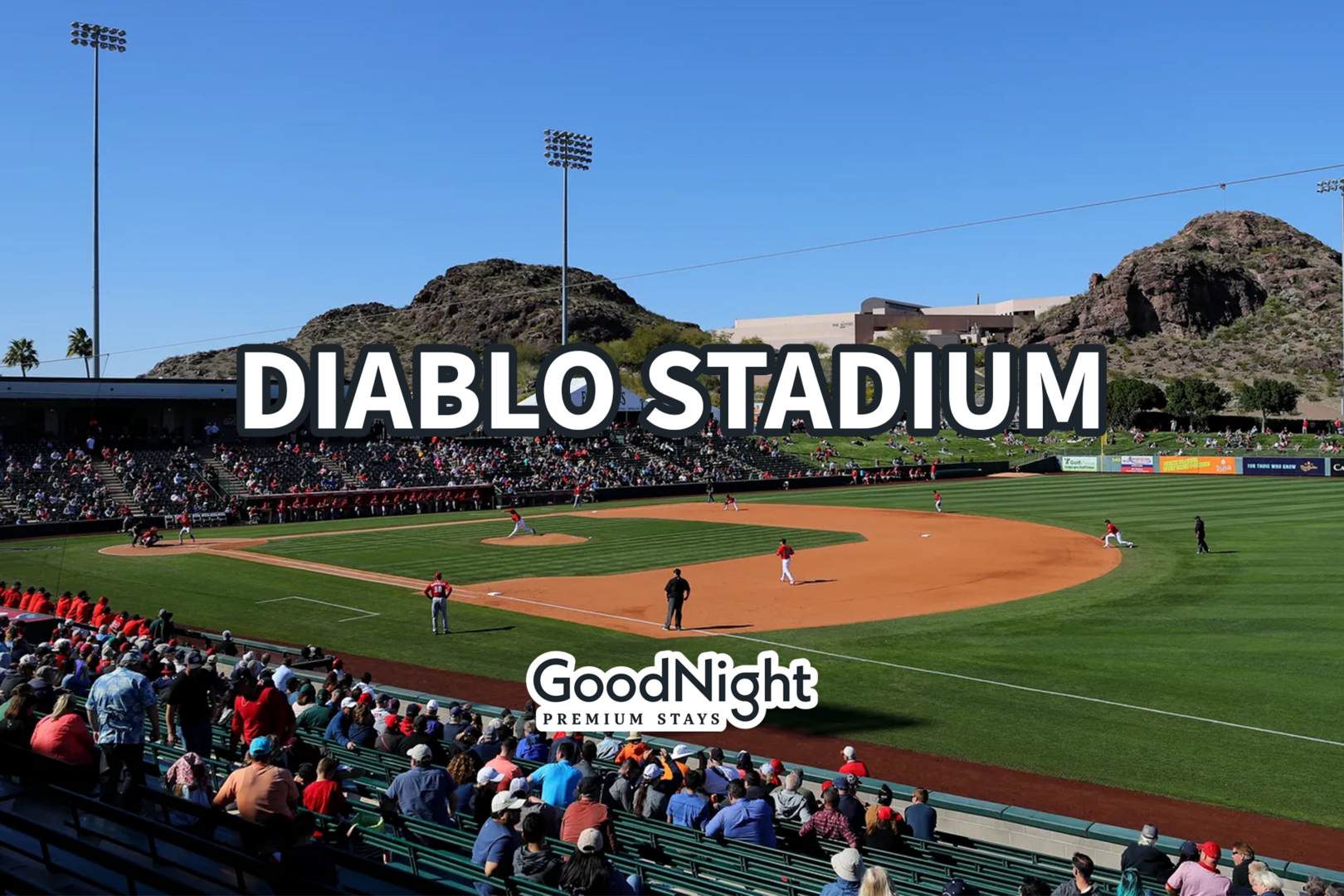 Tempe Diablo Stadium - Home of the LA Angels during Spring Training: 15 mins