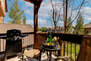 Private deck with BBQ grill and outdoor furnishings
