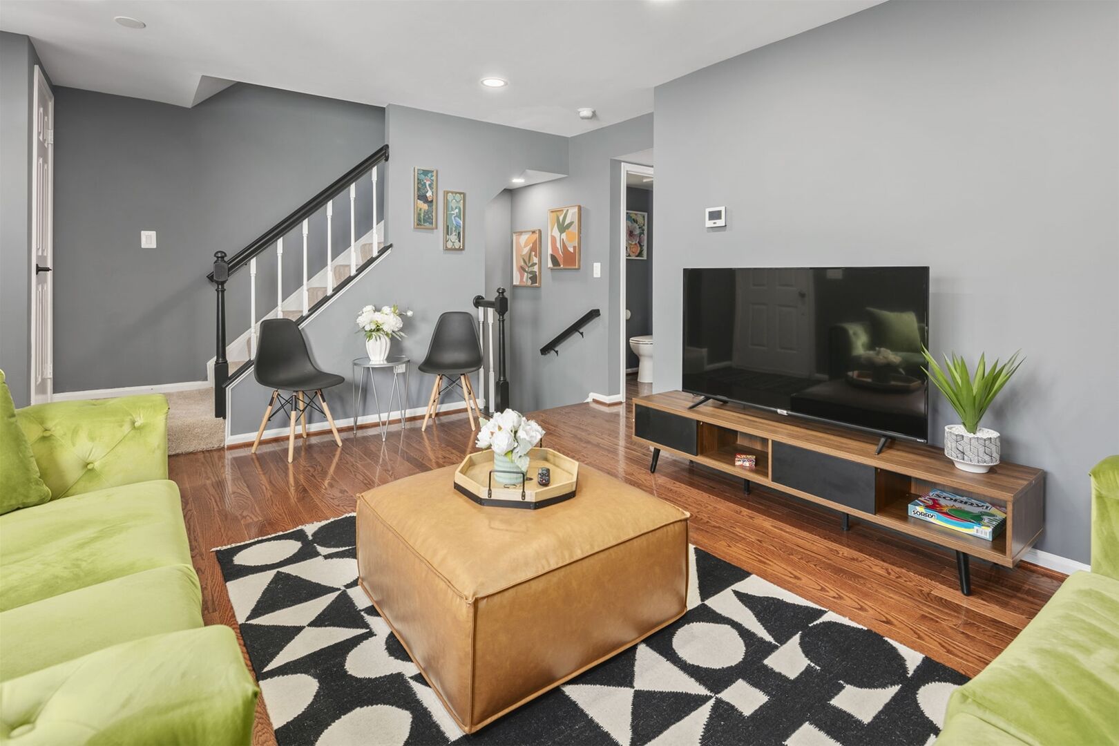 Enjoy favorites on the 55-inch Roku TV enabled w/ Sling streaming service