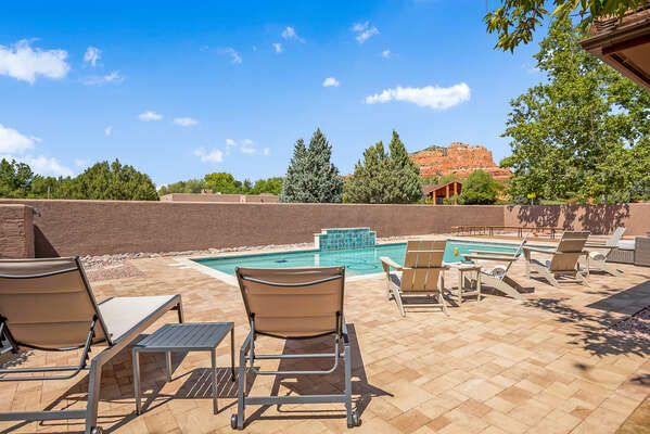 Relax by the Pool and Enjoy the Surrounding Views!