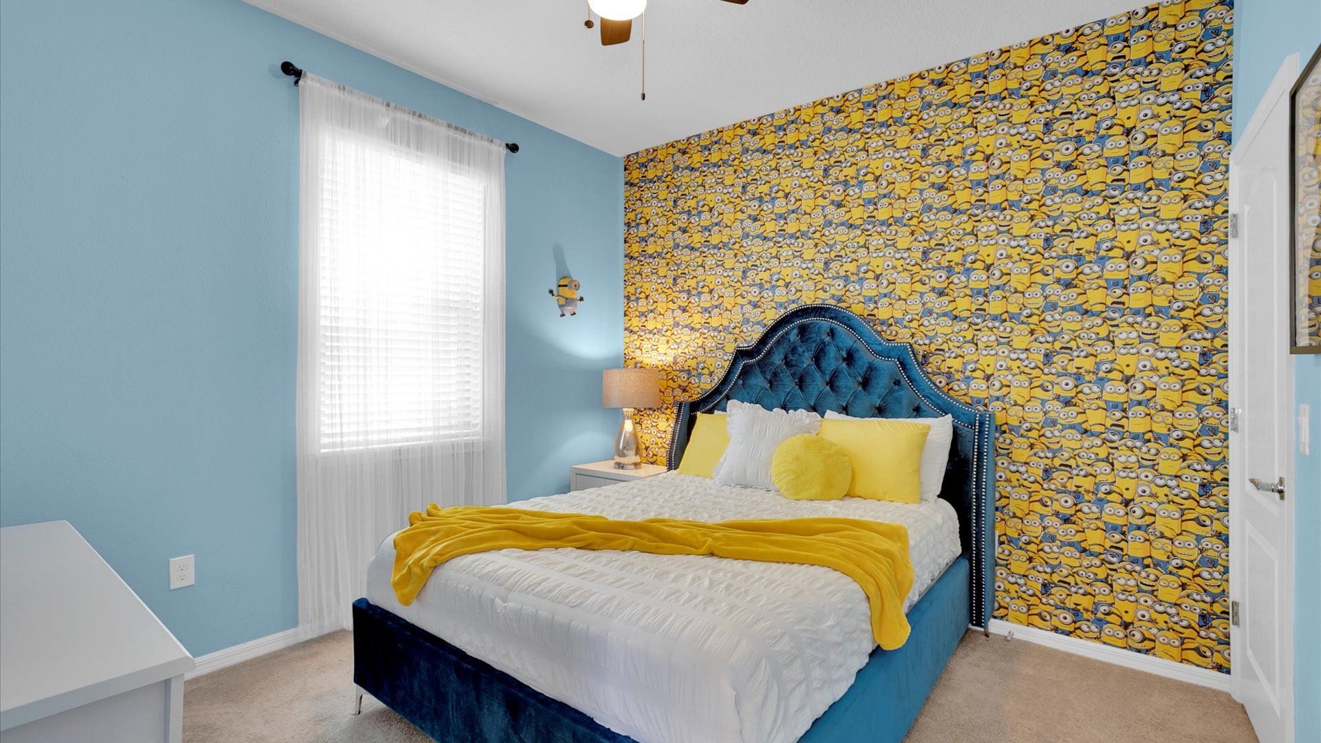 Queen Suite Bedroom 5 Downstairs
Minion Theme