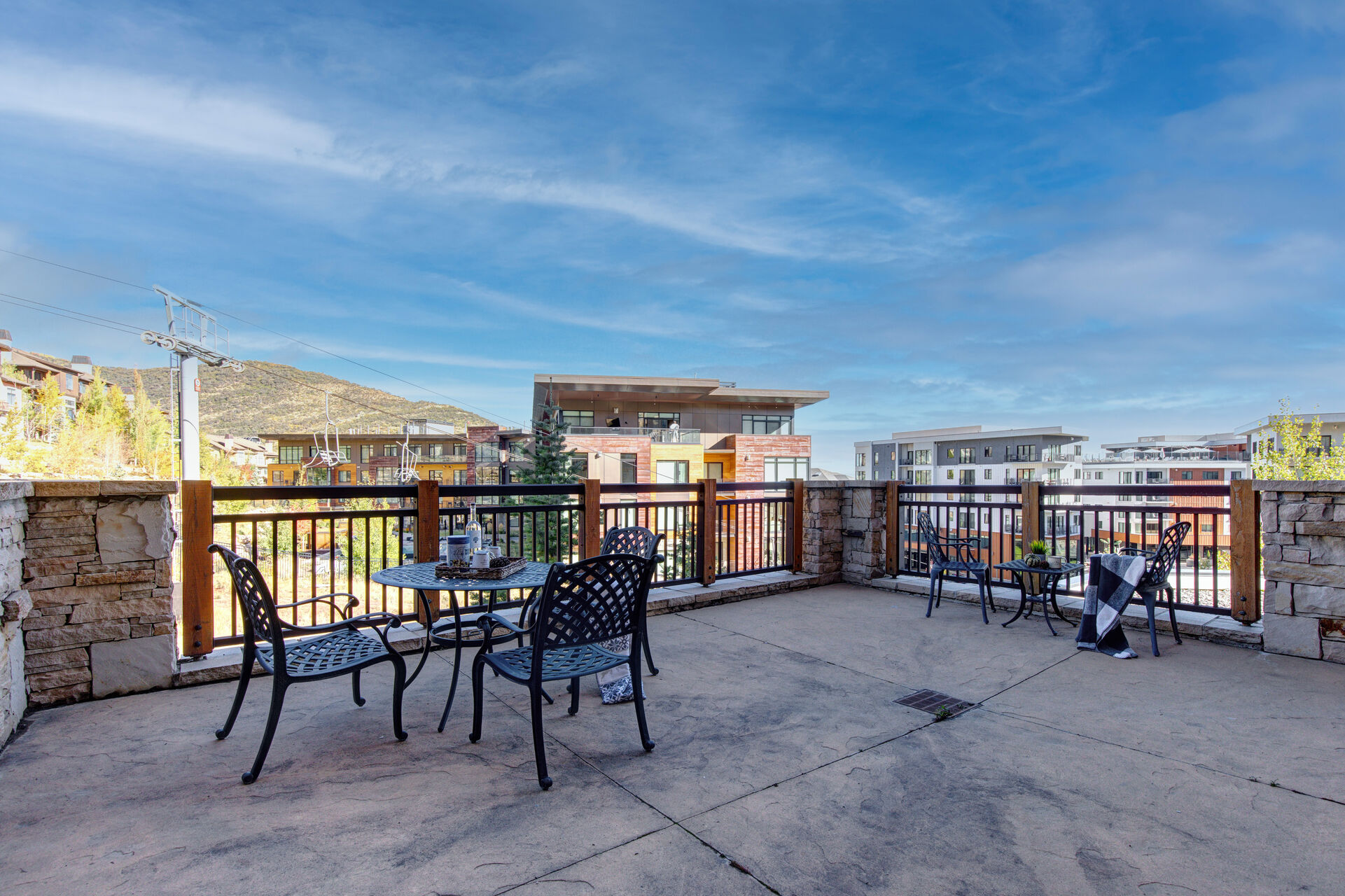 Large Patio with Area Views