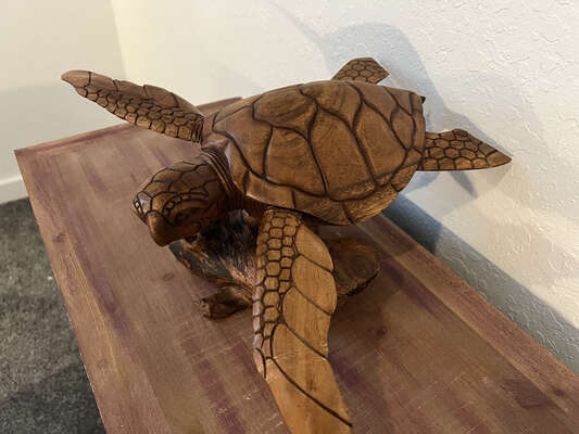Sea turtle figurine
