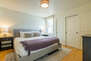 Master Bedroom with king bed and en suite bathroom