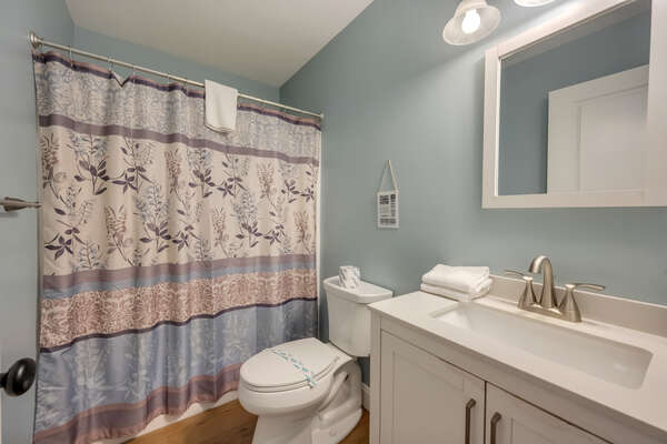 2nd Floor Hall Bathroom 1 with Shower/Tub Combo