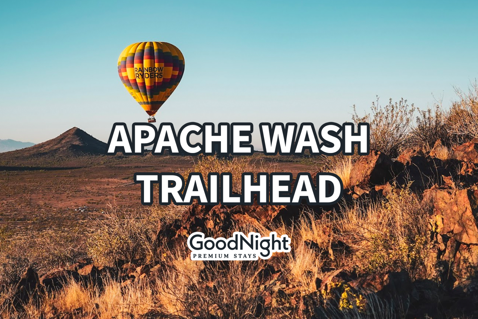 14 min to Apache Wash Trailhead