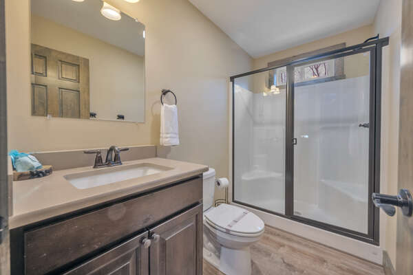 3rd Floor Hall Bathroom with Shower