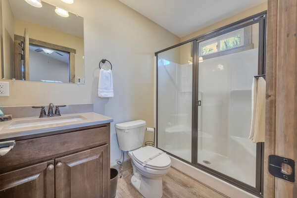 En Suite Bathroom with Shower in 3rd Floor Bedroom