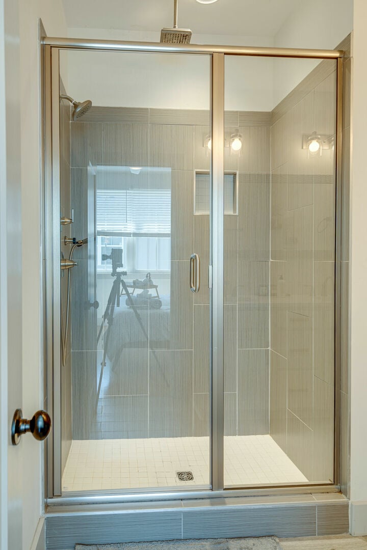 Primary Bathroom with stand-in shower. (3rd floor)