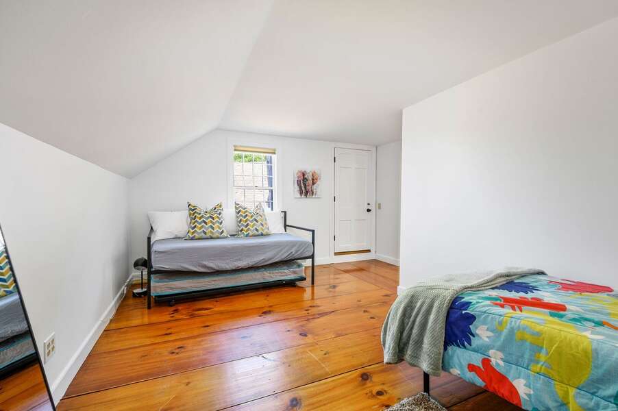Three twin beds including the trundle create a fantastic space for kids! - 5 Quivet Drive East Dennis - La Linda - NEVR