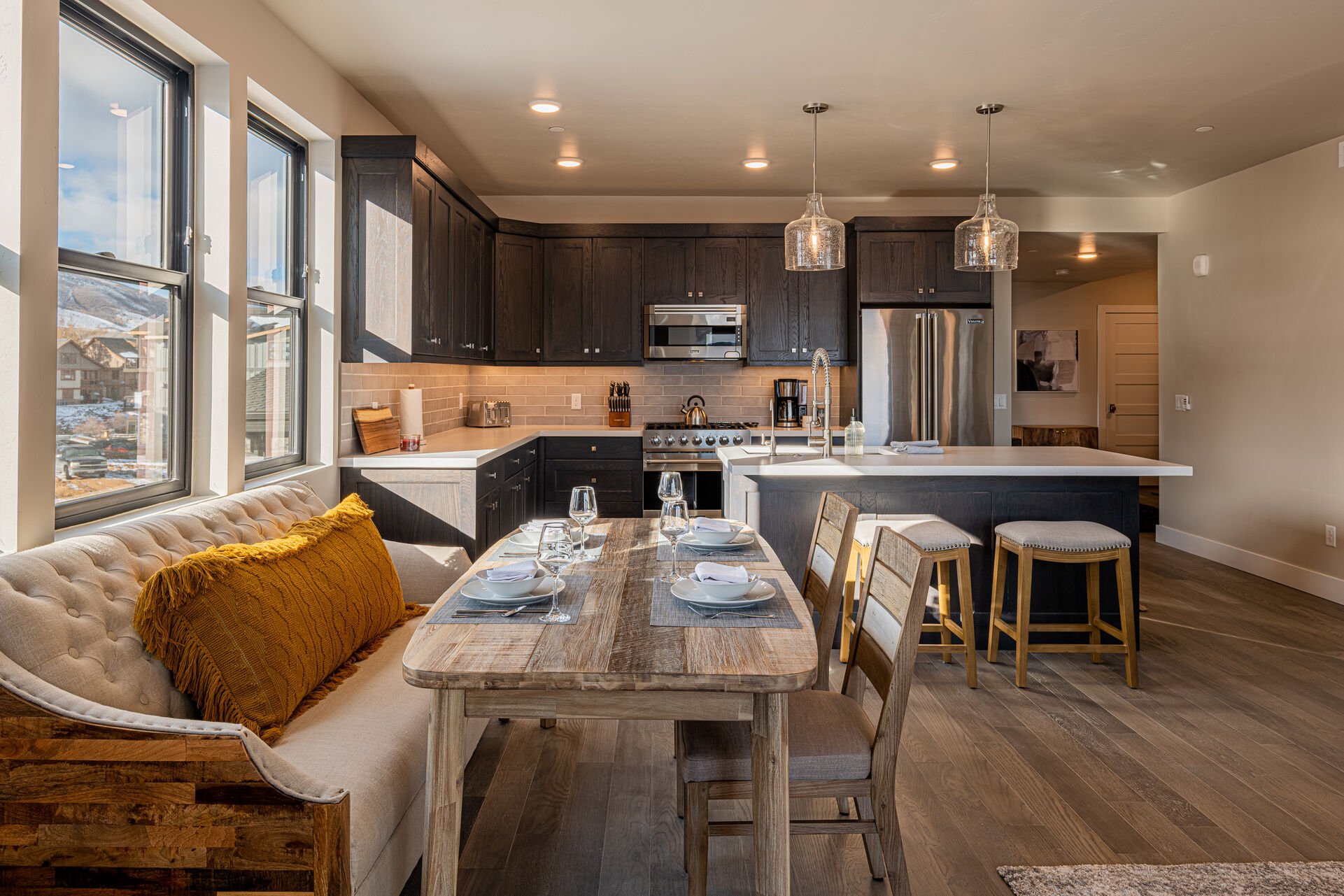 Dining Area with Seating for up to Six