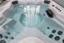 Private hot tub with multiple jets