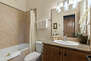 Main Level Shared Bathroom with tub/shower combo