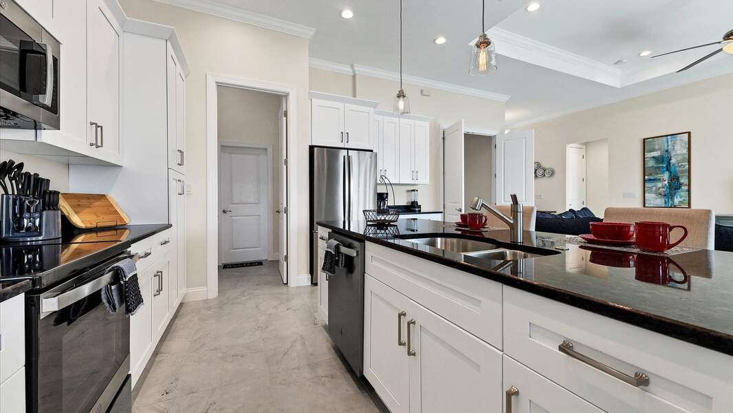 Plenty of space in this kitchen