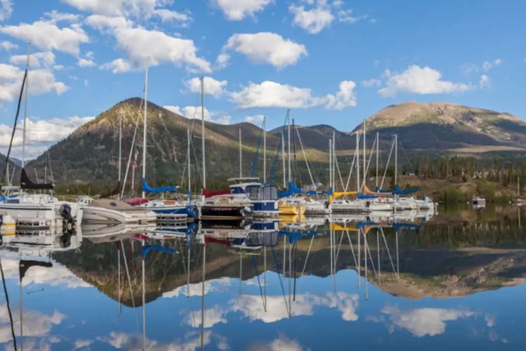 Lake Dillon offers sailing, power boating, paddle boarding, kayaking or just relax at the beach