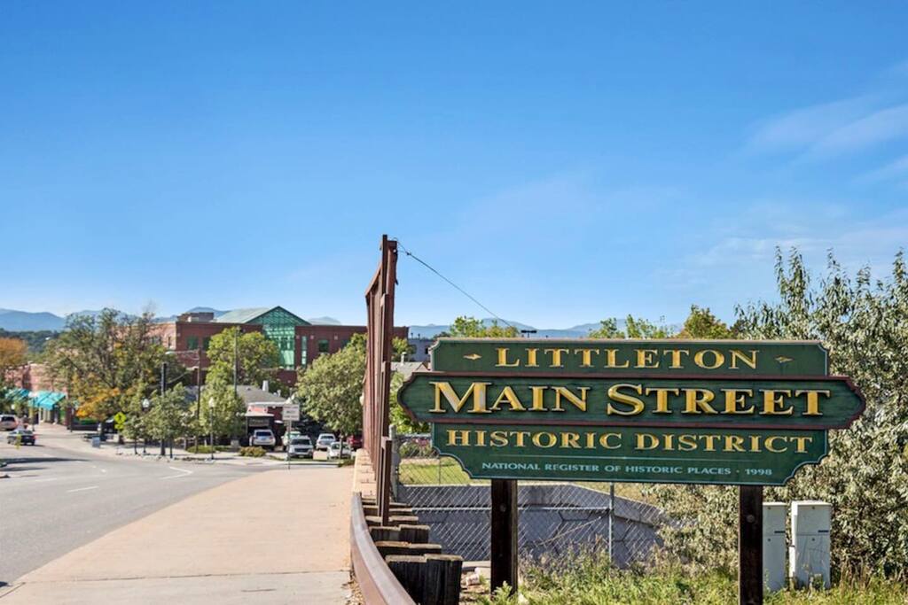 The Cottage is 2 blocks from the Heart of Historic Main Street, Littleton Colorado