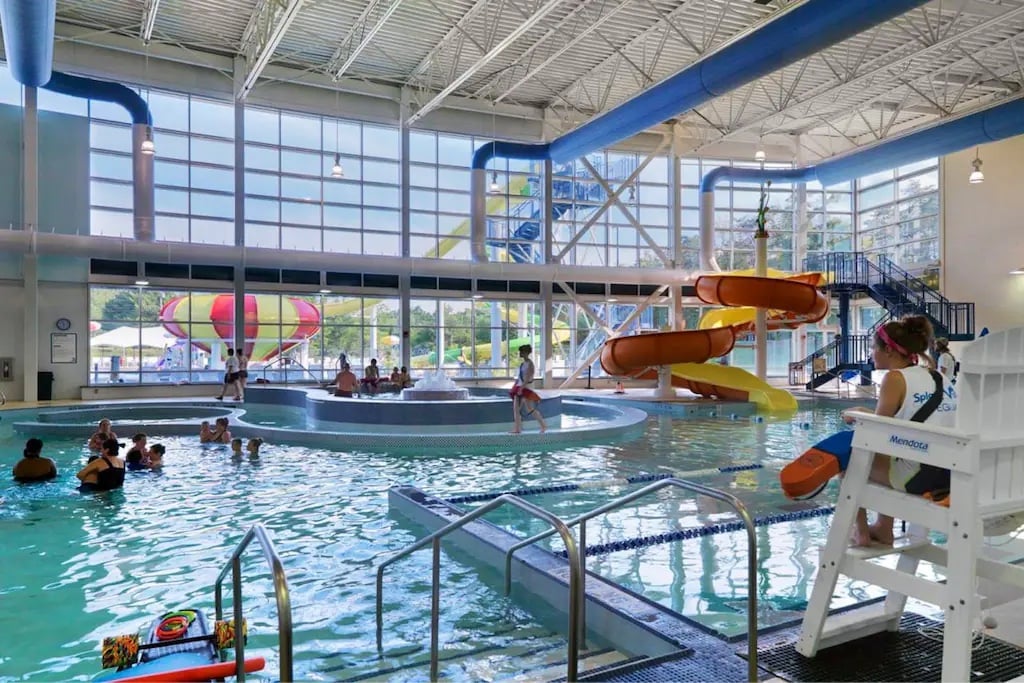 Swim, work out, and relax at the Littleton Rec Center