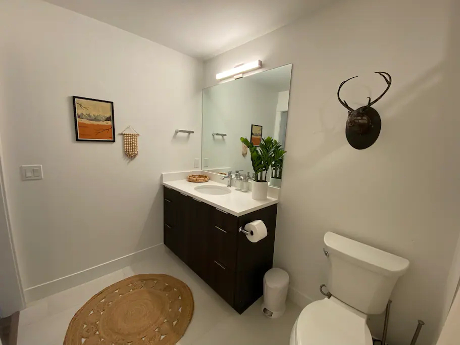 Our Home away from Home experience includes 3 ply TP, super soft towels, Q Tips, Cotton swabs, Lotion, Hand soap, and many other 5 star amenities.
