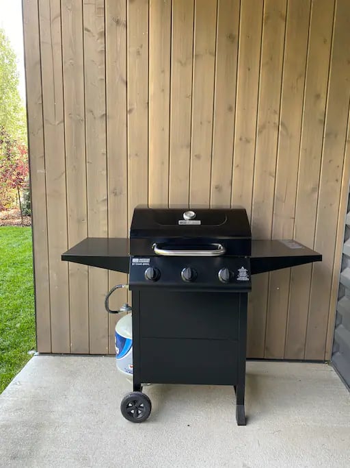 Grill on the patio