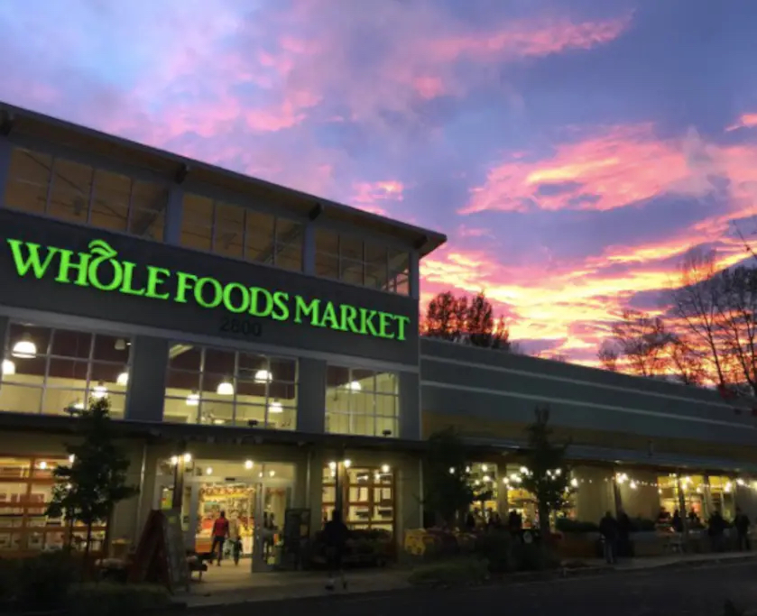 Whole Foods Market just down the street:)