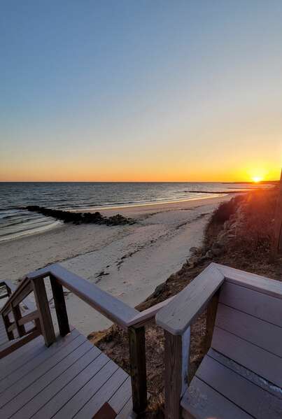 Enjoy beautiful sunsets at the end of the street - 5 Zylpha Road Harwich Port Cape Cod - The Sandbox - NEVR