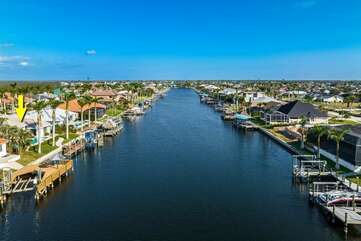 Waterfront vacation rental in Cape Coral