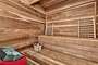 Dry sauna inside the property bring the perfect detox getaway