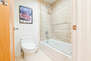 One Wash Room with a Tub/Shower Combo