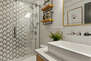Main Level Full Bathroom with tub/shower combo